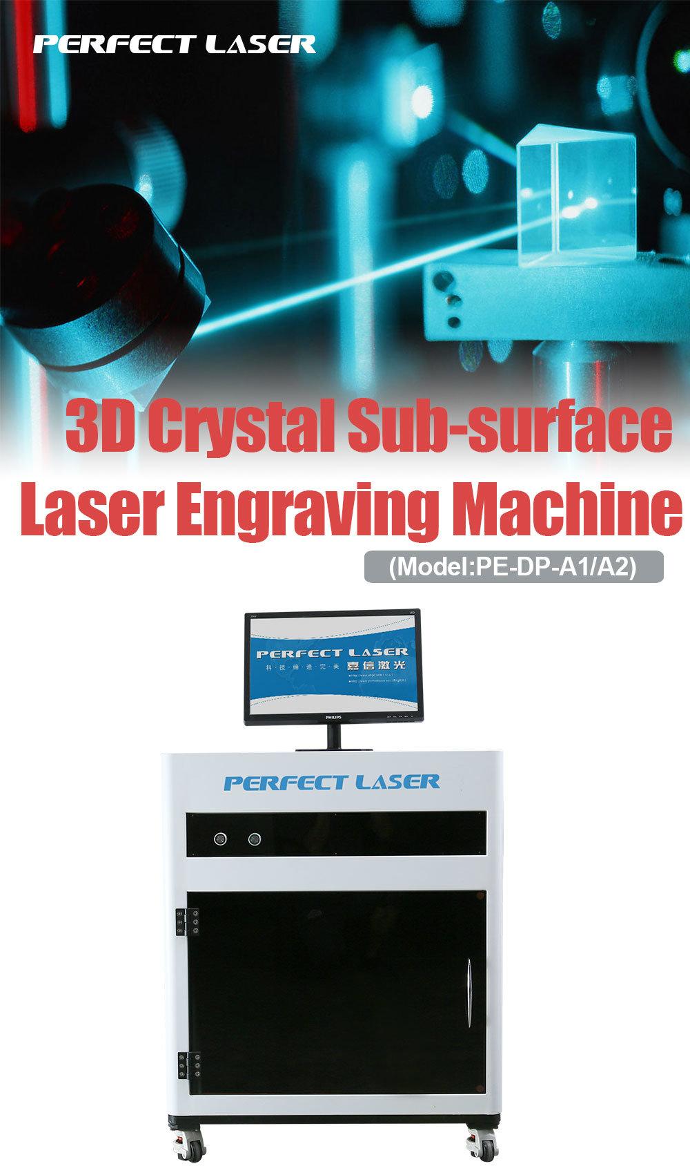 New Design 3D Sub Surface Laser Engraving Machine for Sale