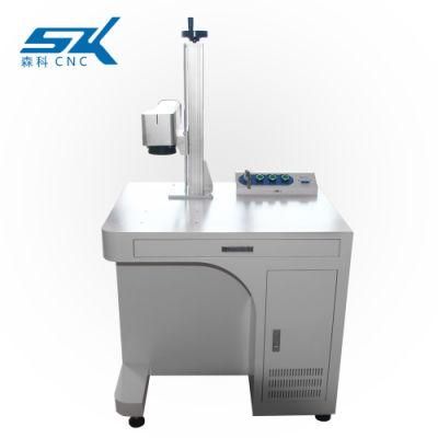 Raycus 20W 30W 50W Fiber Laser Marking Machine for Metal Nonmetal