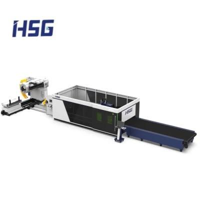 5mm Aluminum Galvanized Sheet Fiber Laser Cutting Machine 3000W