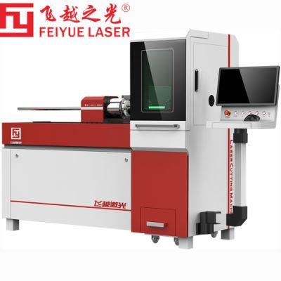 Fy800 Feiyue Round Tube Laser Cutting Machine Price Laser Cutting Service CNC Fiber Metal Laser Tube Cutter Near Me