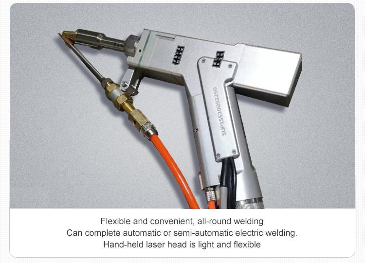 1500W Fiber Laser Welding Machine Handheld Laser Welder for Aluminum Stainless Steel Welding