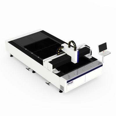 Rj-1530 500W/1000W/2000W/3000W/4000W Factory Price CNC Ss Carbon Steel Aluminum Metal Fiber Laser Cutting Machine