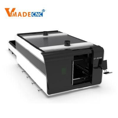 Metal Pipe Fiber Laser Cutting Machine for Steel / Brass / Aluminum