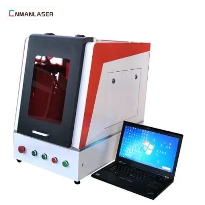 Enclosed Type 20W Laser Marking Machine with 110*110 Marking Area