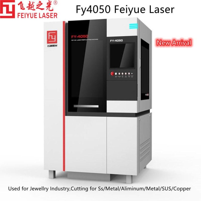 Fy4050b Jewellery Industry New Arrival Feiyue Laser Fiber Laser Cutter Machines CNC Precision Rings Earrings Jewelry Ss Steel Sheet Metal Laser Cutting Machine