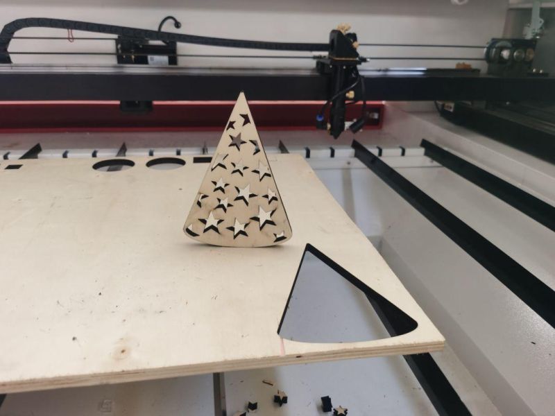 CO2 Laser Cutting Machine for Wood Foam Fabric Acrylic1390