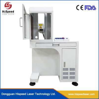 Hispeed Optical Fiber Laser Marking Machine for Jewelry Marking