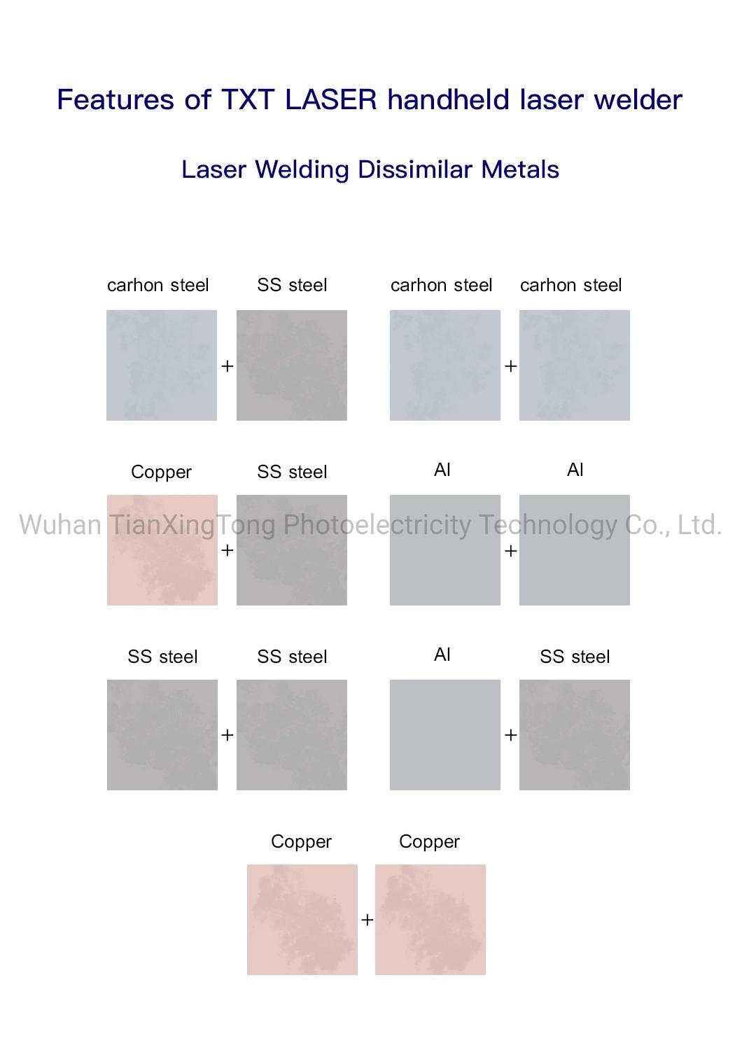 1000W 1500W 2000W for Welding Aluminum Stainless Steel Metal Handheld Fiber Laser Welding Soldering Machine