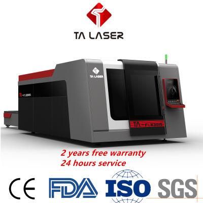 High Speed Metal Sheet and Square Tube Pipe Fiber Laser Cutting Machine