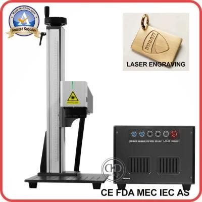 Small Gold Laser Cutting Equipment of Prevent Radiation Auto Focusing