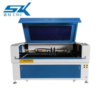 Factory Directly Sales Double Heads Acrylic Plywood Paper CO2 Laser Engraving Cutter