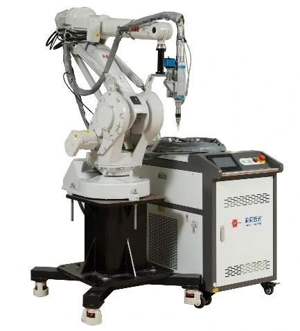 Robot Laser Welding Stainless Aluminum Auto Wire Feeding 1500W 2000W 3000W CNC Laser Welding Machine for Price Customized