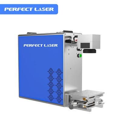 Pedb-400c 20W 30W 50W Metal Fiber Color Laser Marking Machine on Stainless Steel