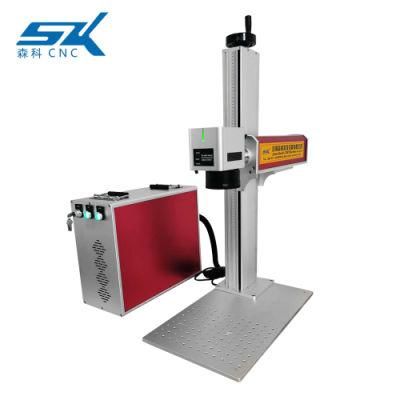 Low Price 20W 30W 50W Fiber Marker Depth Engraving Metal Logo Print Portable Laser Marking Machine