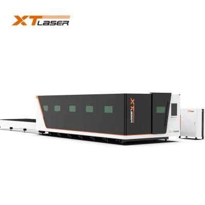 China Popular High Power Efficient Raycus Ipg Fiber Laser Cutting Machine with Xtlaser