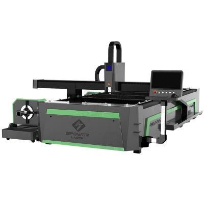 Factory Supply 1325 CNC Fiber Laser Cutting Machine with Rotary for Metal Copper Aluminum Pipe Plate Cut