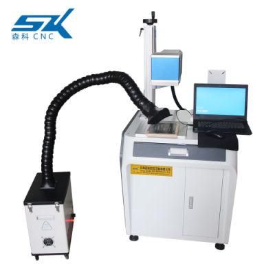 30W Acrylic Wood CO2 Textile Logo 140*140mm RF Laser Marking Machine