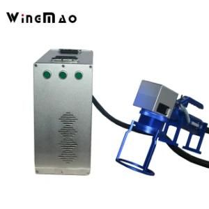 Industrial 20W Fiber Laser Marking Machine for Pipe Tyre Laser Engraving Machine