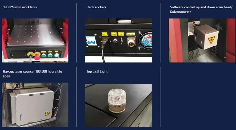 Hot Closed Jewelry Nameplate ABS Fiber Laser Marking Etching Machines