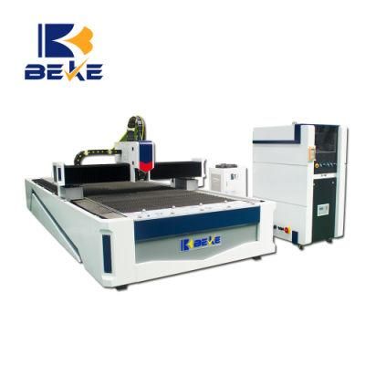 Beke 1500W Laser Cutting Machine for 16mm Carbon / Bk3015 High Precision and Fast Metal Sheet Cutting Machine