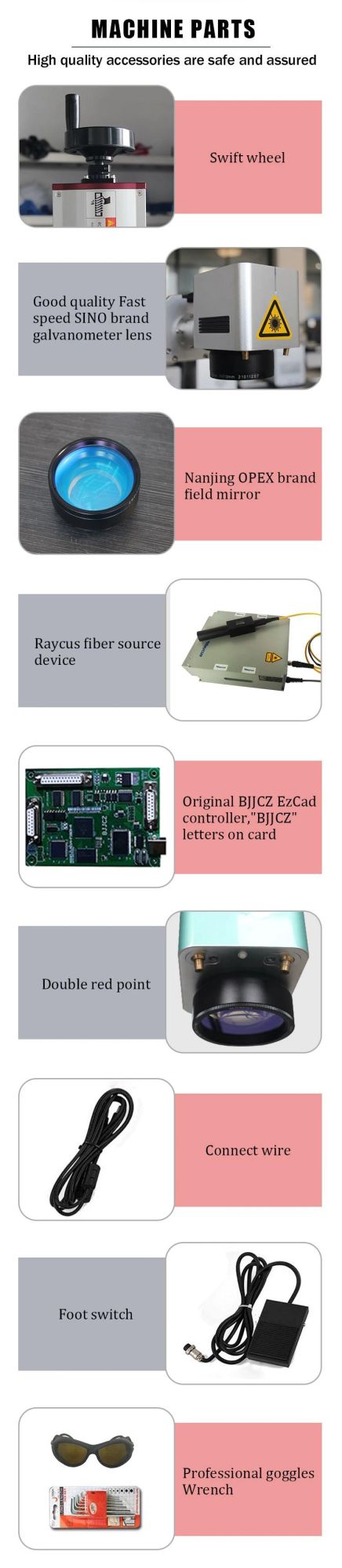 20W Fiber Laser Engraving for Gold Silver Metal Ring and Necklace Portable Fiber Laser Marking Machine