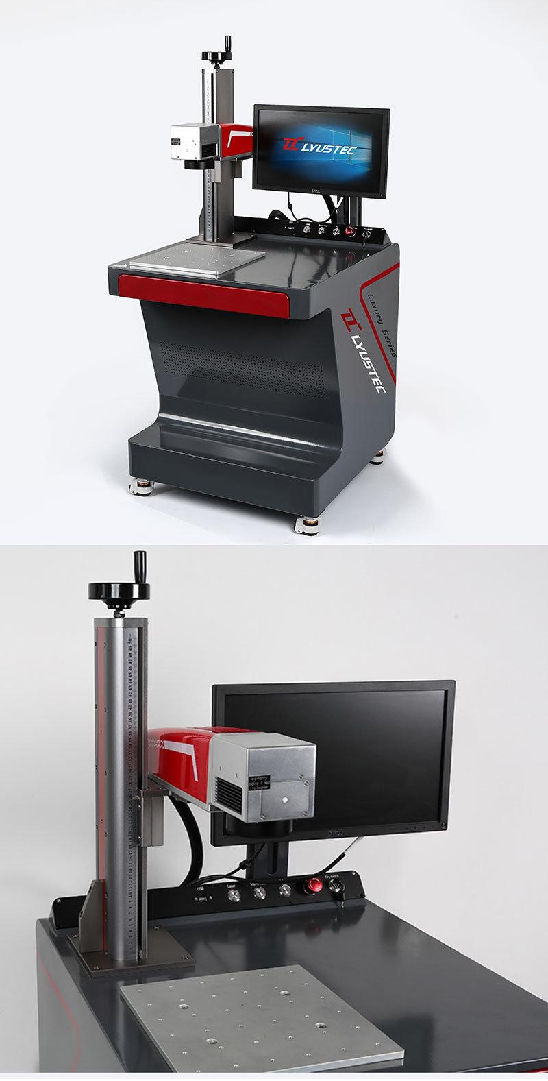 Optical Ipg 30W Pen Fiber Laser Marking Machine