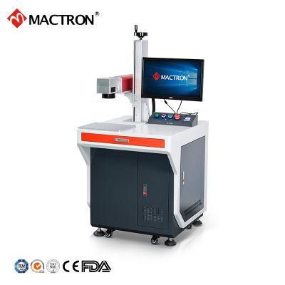 Jewelry Watch Lamps Fiber Laser Marking Machine with 50W Q Pulse Fiber Optic Device for Sale