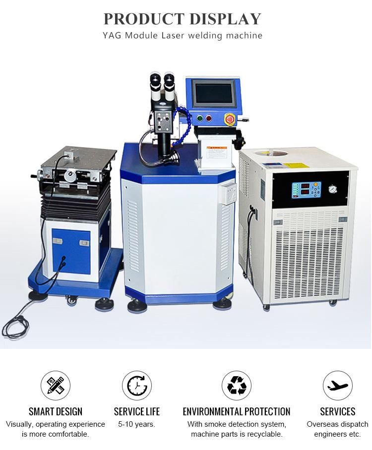 200W Stainless Steel Aluminum Copper Metal 200 Watt Laser Mold Welding Machine