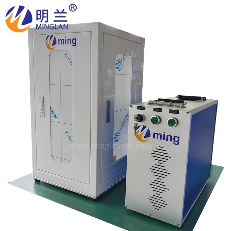 Minglan Portable Handheld Fiber Laser Marking Machine with Safe Cover