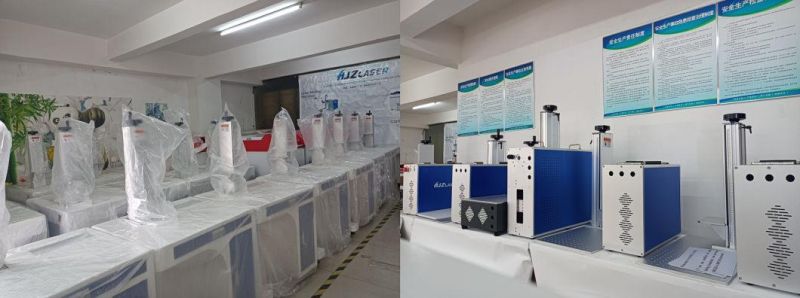 Fiber Laser 30W Marking Machine 20W Jewellery Engraving Machine Plastic Metal Steel Bulb Eartag Nameplate