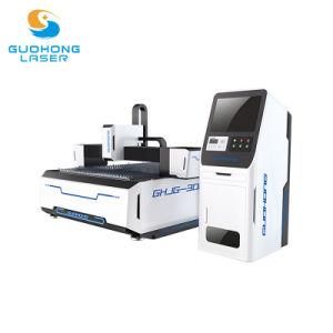 Guohong 1000W Fiber Laser Cutting Machine for Metal/Stainless Steel/Copper/Aluminum