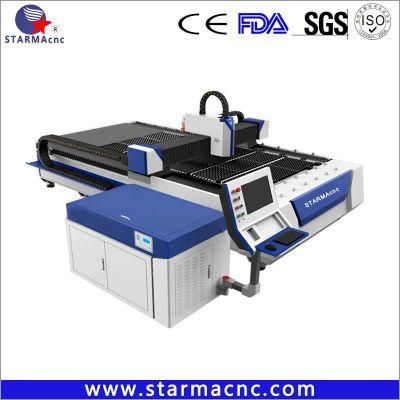 Ce Certification Metal Fiber Laser Cutting Machine (300W 500W 750W 1000W)