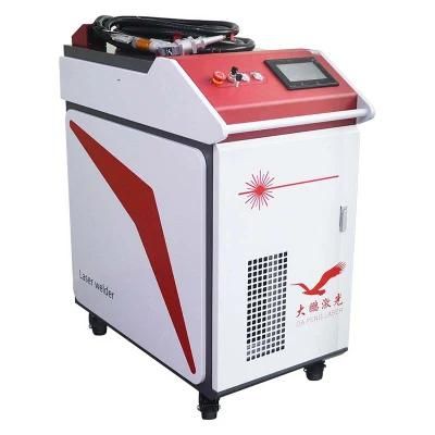 Teapot Laser Welding Machine Dapeng Handheld Laser Welder 1kw 1.5kw Fiber Source Dapeng