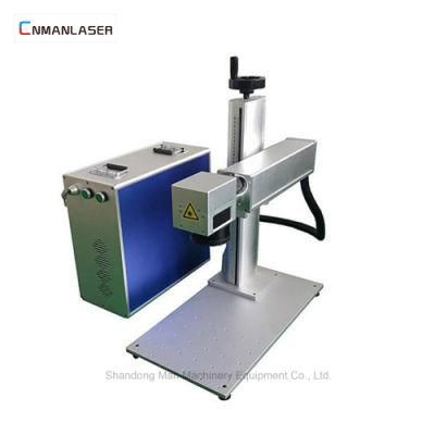 20W Portable Mini Fiber Laser Marking Machine for Advertisement