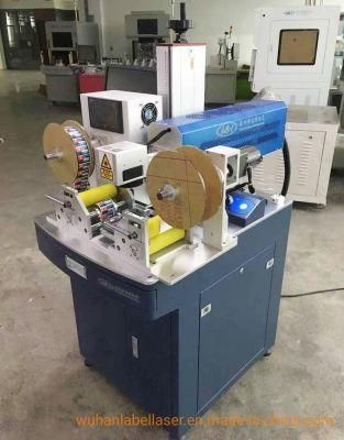 Fiber/ CO2 Laser Marking Machine for Plastic Tag/Label/Wood