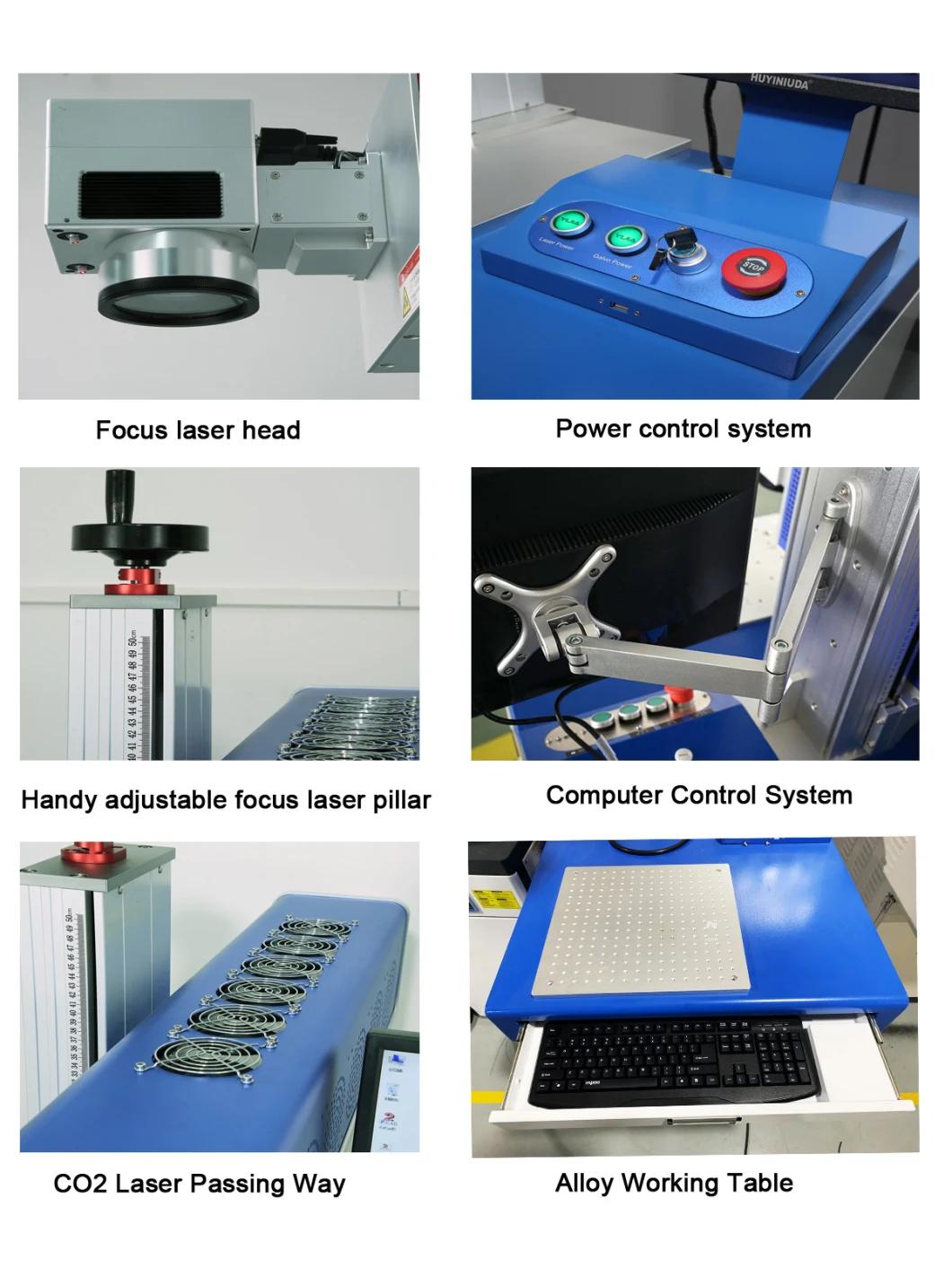 50W /100W CO2 Laser Engraver Laser Marking Machine for Wood Leather and Paper Glass Bottle