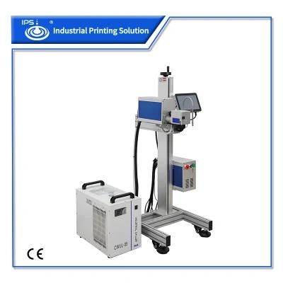 3W Fly Online Dynamic Face Mask UV Ultraviolet Laser Marking Machine with CE Certificate