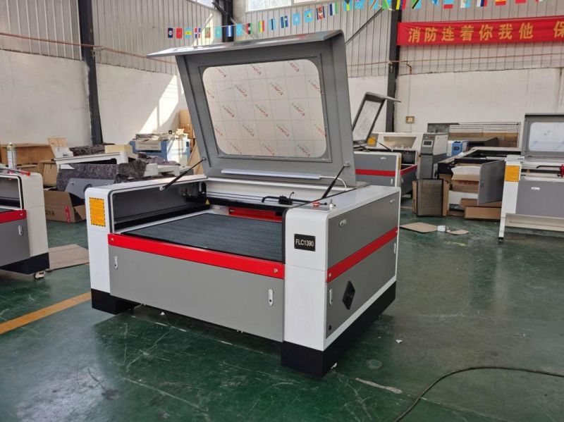 CNC Wood Laser Cutter Flc1390 with CO2 80W 100W 300W