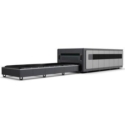 Fiber Laser Cutting Machine 2kw 5kw 6kw Source for Manganese Steel Galvanized Sheet Alloy Plates Engraving