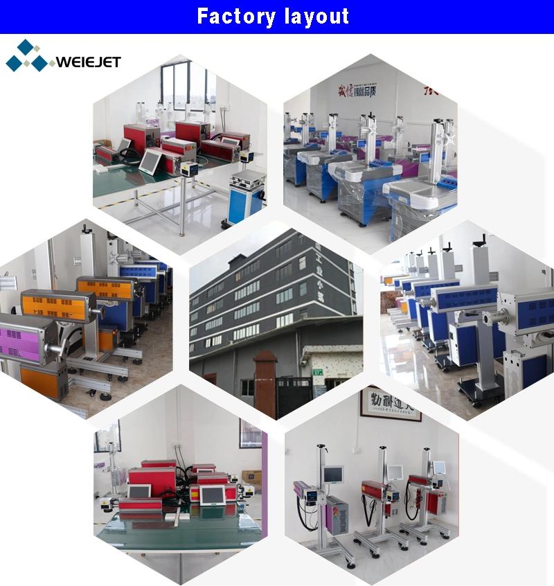 High Speed Coding Machine Laser Engraving Machine Marking Machine for Coding on Ceramics/Floor Tile