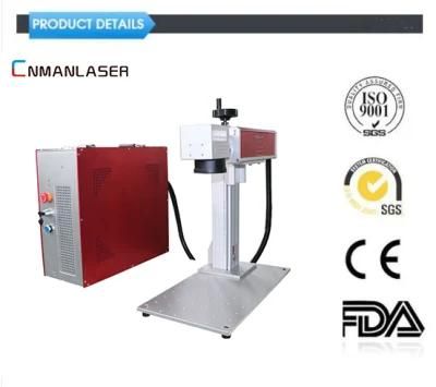 Portable Fiber Laser Marking /Cutting Marking Machine for Jewelry Gold Slivery