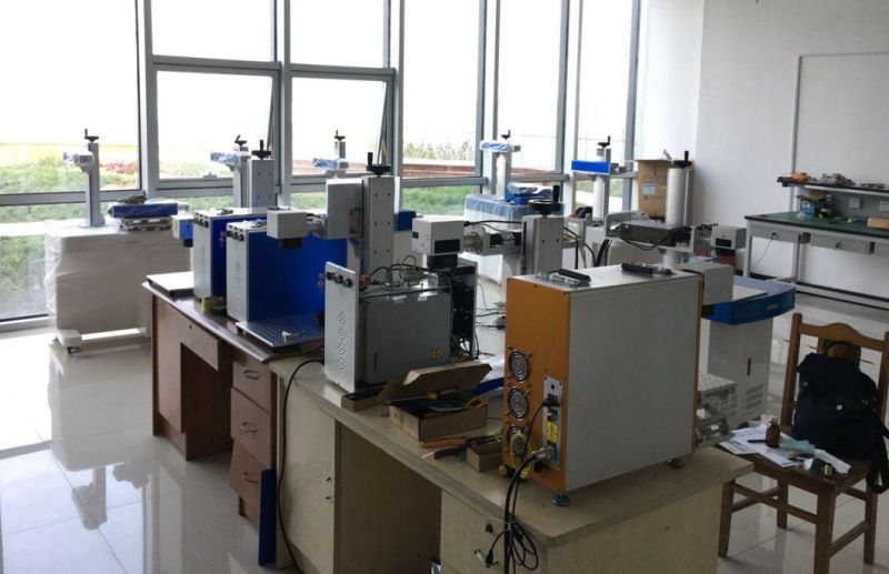 Raycus Laser Enclosed Fiber Laser Marking Machine