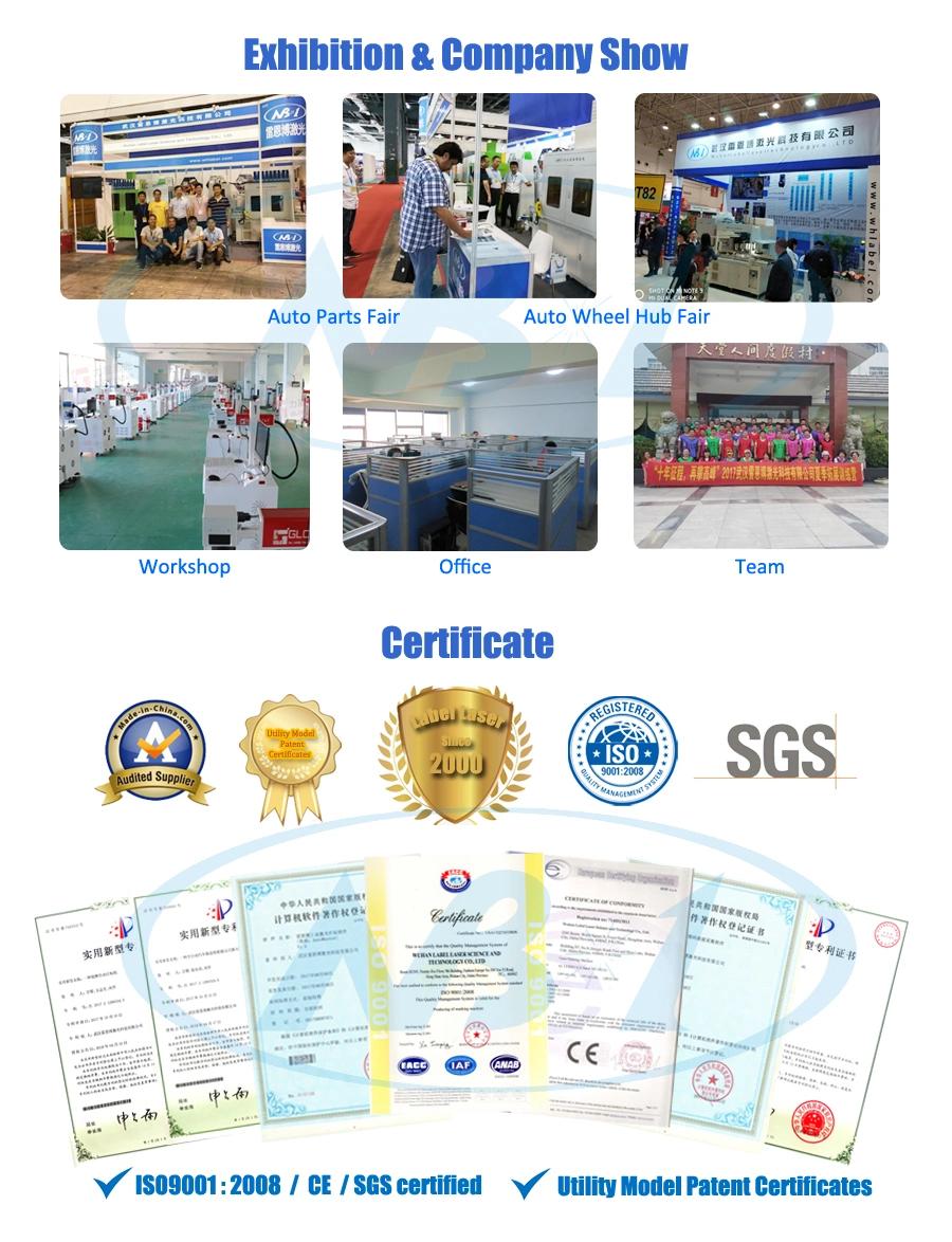 Nonmetal Engraving Machinery CO2 Laser Marking Machine