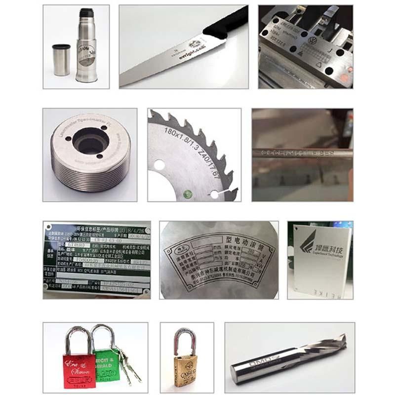 Portable Metal Nameplate Fiber Laser Marking Machine Price