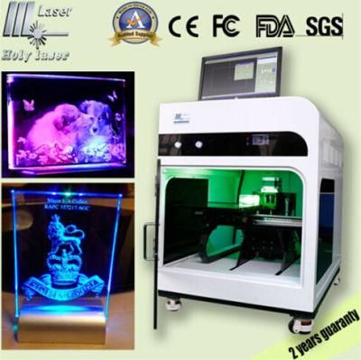 3D Laser Engraver Machine for Crystal Glass
