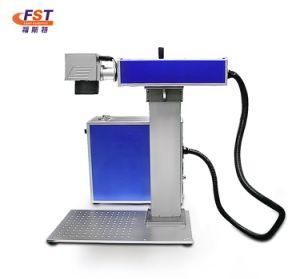 High Speed Optical Mini Portable 20W Fiber Laser Marking Machine