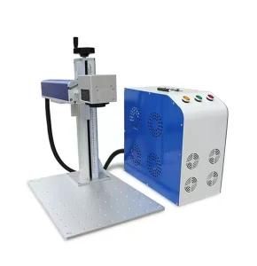 Manufurter 20W 30W 50W Split Fiber Laser Marking Machine From Factory