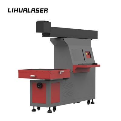 Lihua 3d 30w Co2 Galvo Laser Marking Machine For Fabric