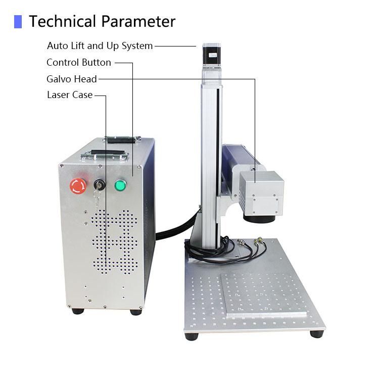 Focuslaser Auto Focus 20W Fiber Laser Marking Machine