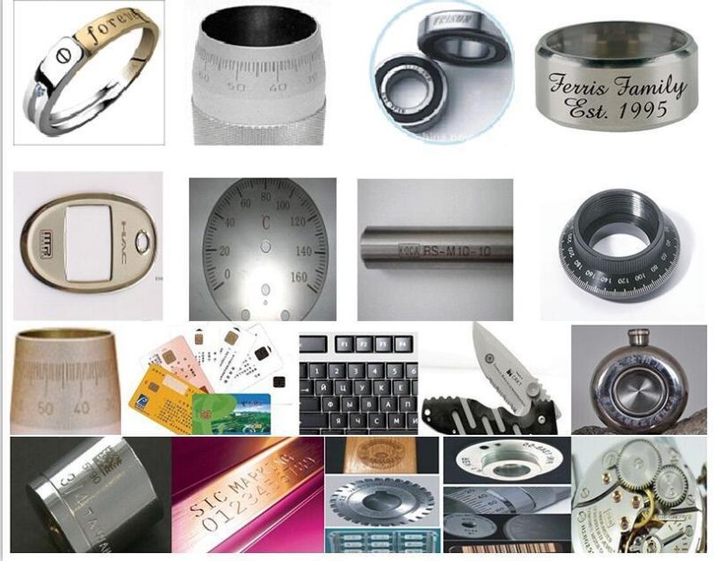 Portable Metal Closed 20W Mini Laser Marking Machine for Aluminum